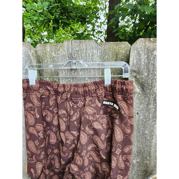 RGSTR Pants Mens Large Brown Cargo Paisley - Picture 9 of 13